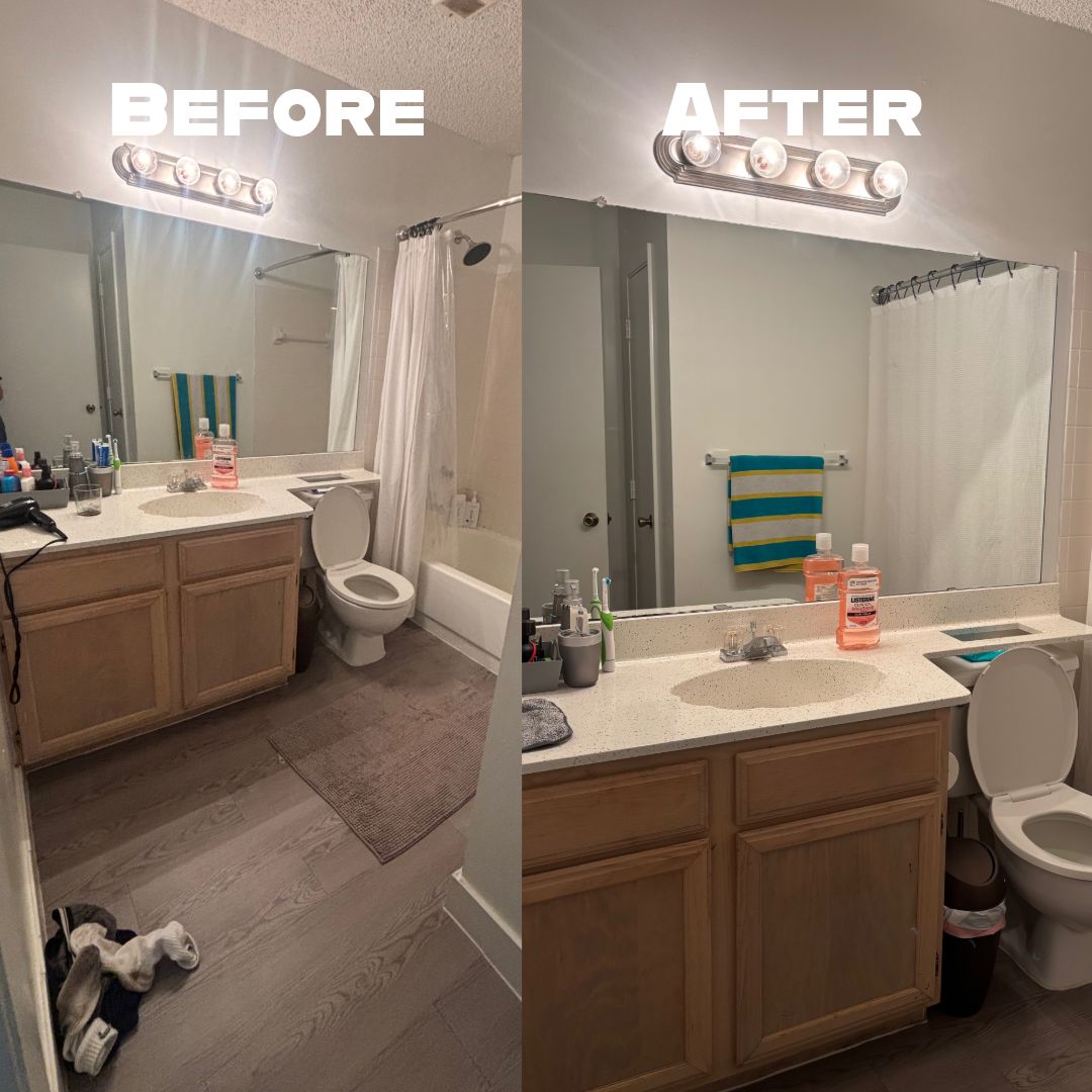 Shower Glass Cleaning